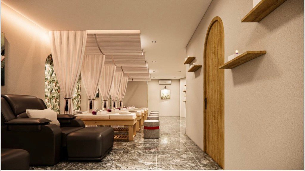 Relaxation space at SUNBABY Spa